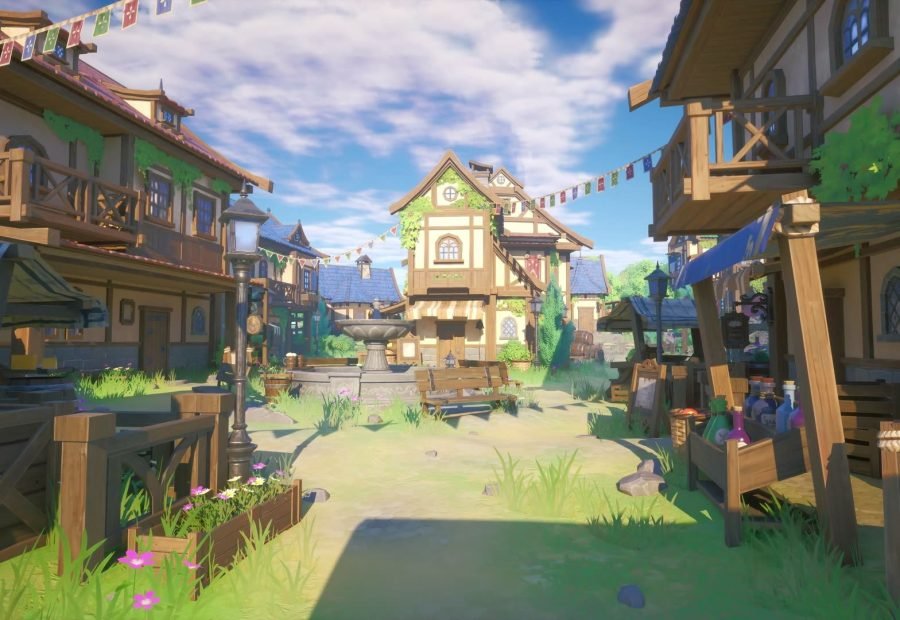 Stylized Medieval City